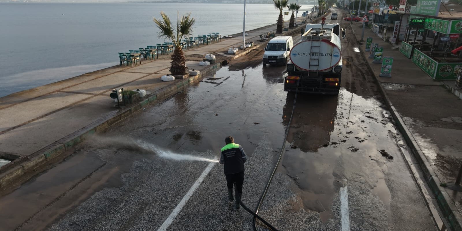 Gemlik Belediyesi Tüm Müdürlükleriyle Sahada
