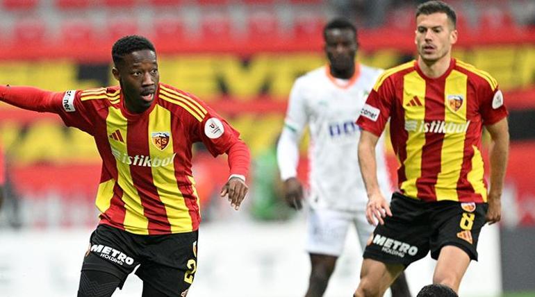 Kayserispor – Alanyaspor maçında sessizlik bozulmadı