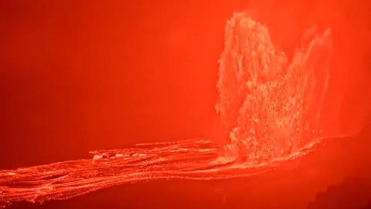 Kilauea durmuyor! 1 yılda 39’uncu patlama: Metrelerce lav püskürttü