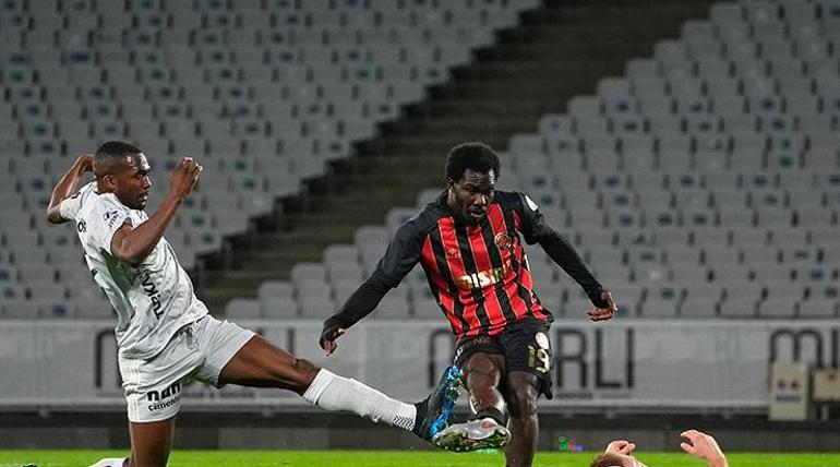 Kocaelispor, Fatih Karagümrük’ten puanı uzatmada kaptı