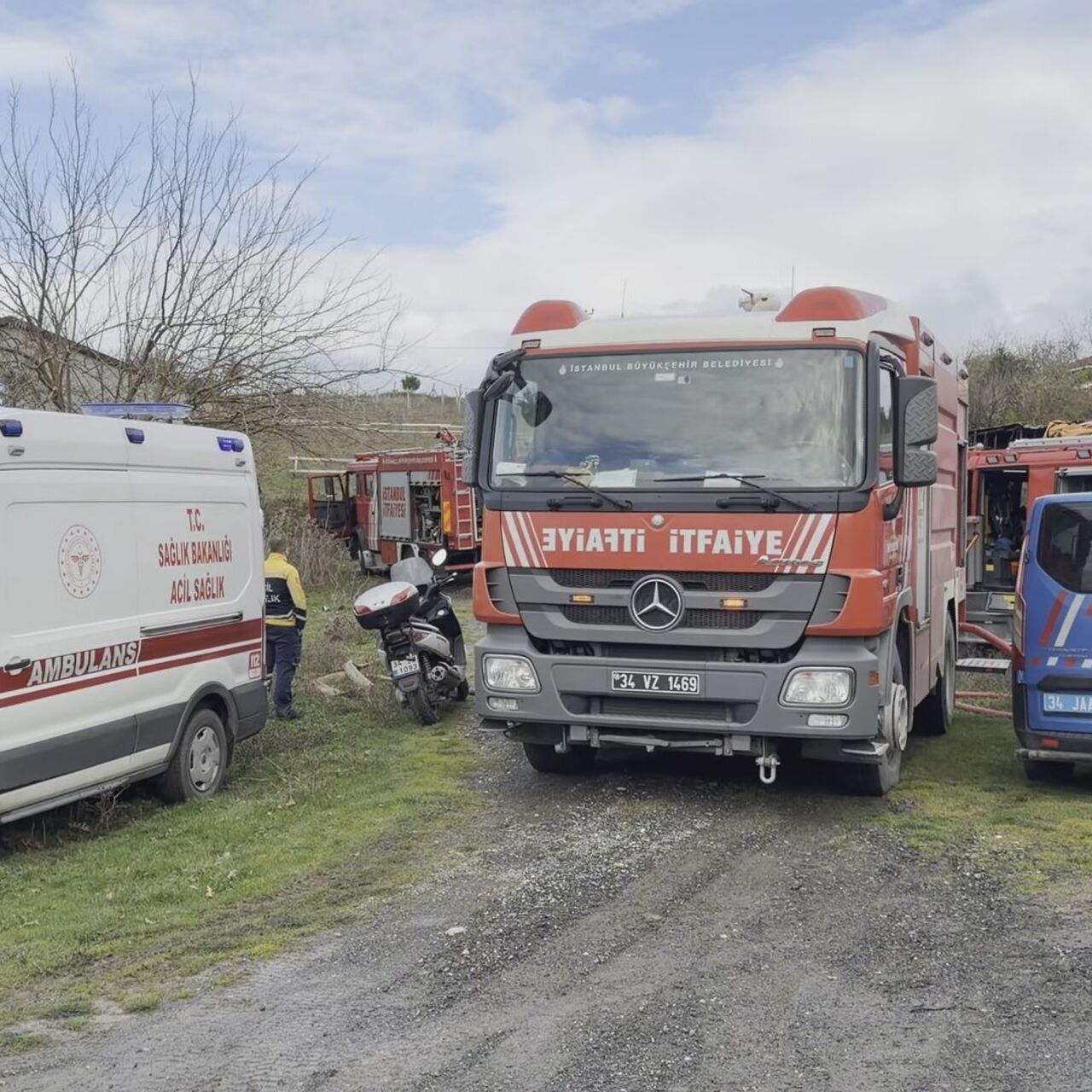 Korkutan yangın! 1 ölü