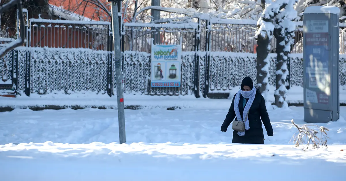 Meteoroloji’den 45 il için kar ve fırtına uyarısı. Sıcaklıklar 10 derece düşecek