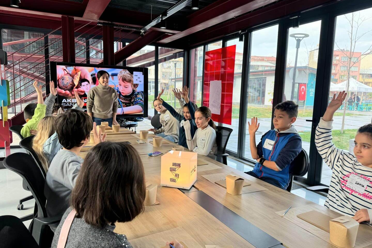 Nilüfer’de çocuklar sanatla iç içe