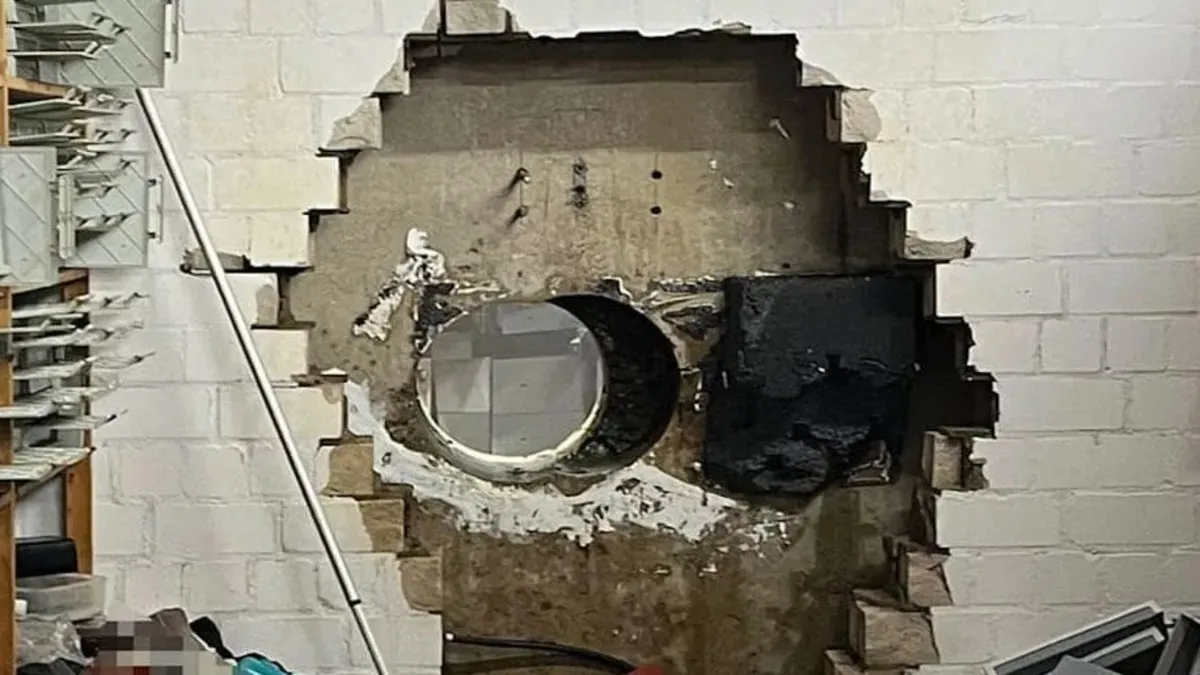 O film Almanya’da gerçek oldu! 30 milyon euroluk kasa vurgunu: Hırsızlar günlerce bankayı soymuş