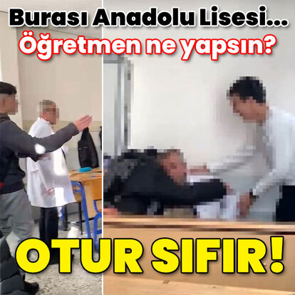 Öğretmen affetti ama polis affetmedi!