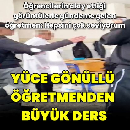 Öğretmenle alaya ağır yaptırım