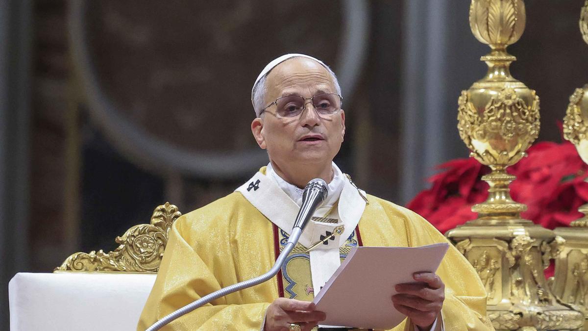 Papa Leo, ilk kez Vatikan’da Noel ayini yönetti