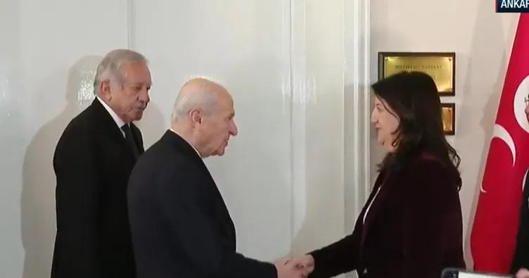 SON DAKİKA… DEM heyeti MHP lideri Devlet Bahçeli’yi ziyaret ediyor