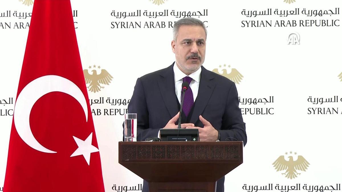 SON DAKİKA… Dışişleri Bakanı Hakan Fidan Şam’da: “SDG İsrail’le koordinasyon içinde”