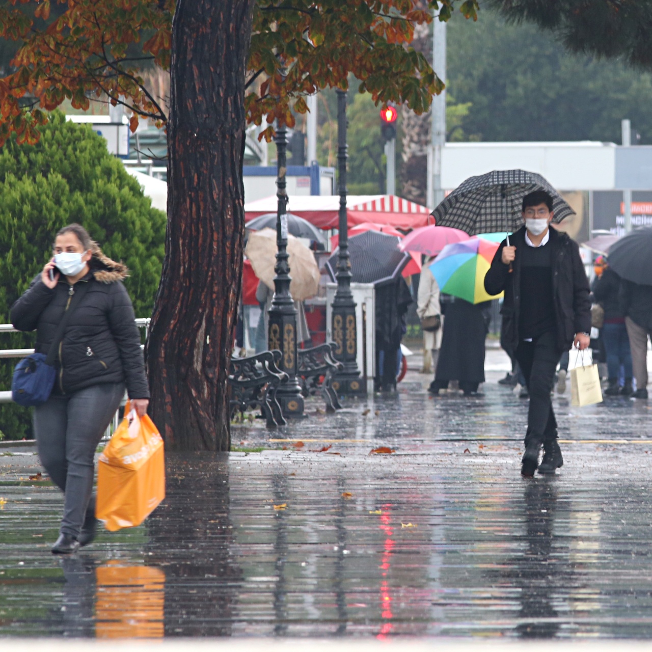 Sağanak yağmur, sis ve pus uyarısı
