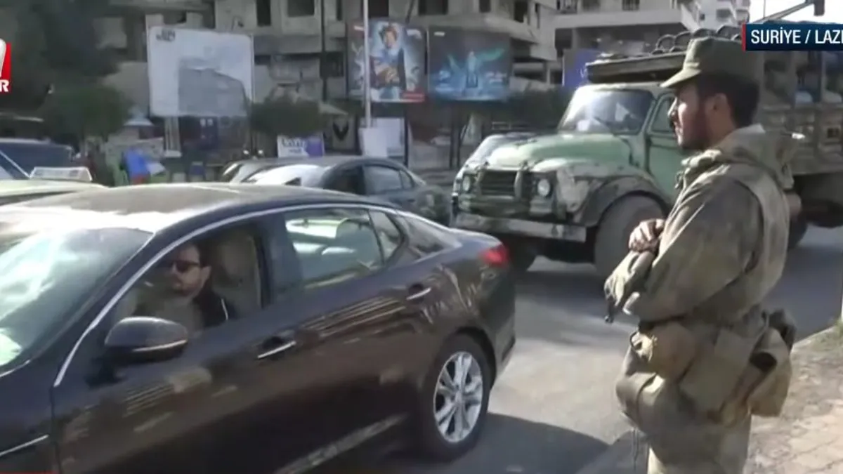 Suriye’de kader günü! Lazkiye sokaklarında provokasyon ve kaos: A Haber dünyanın gözünü çevirdiği noktada