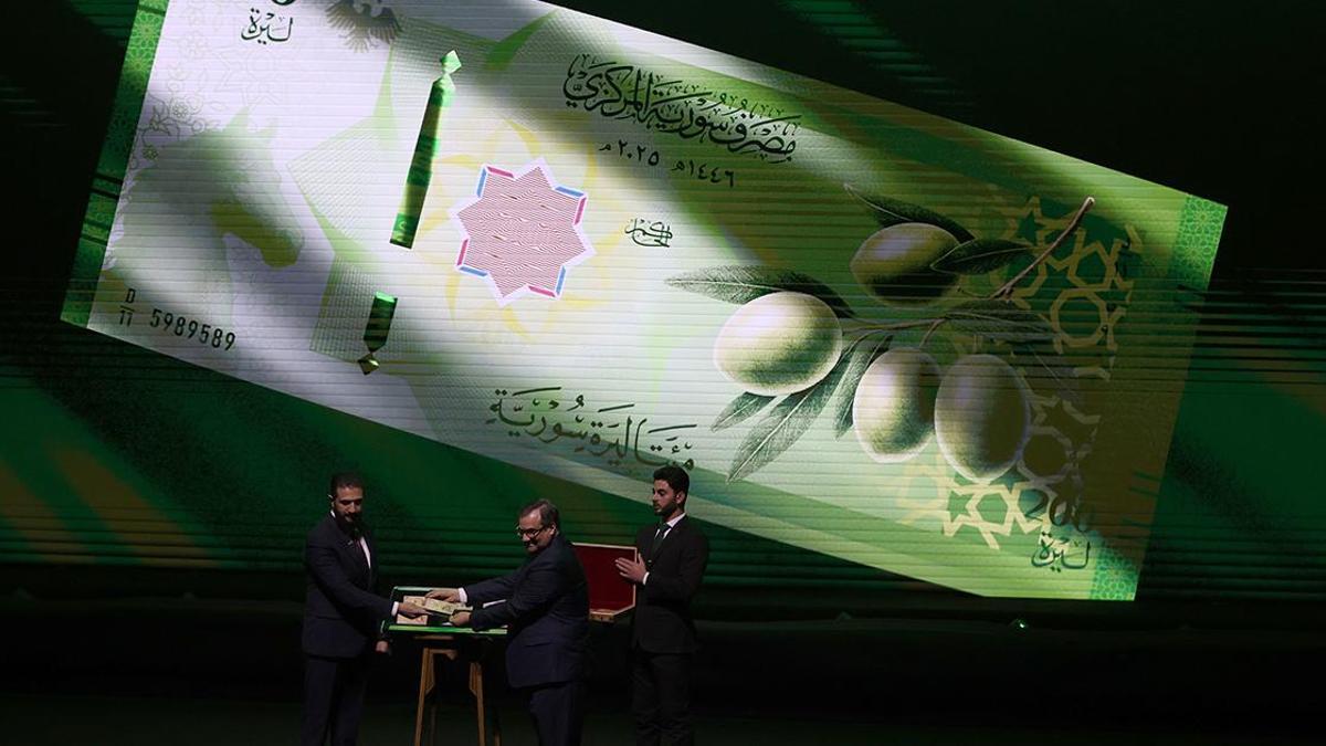 Suriye’de yeni banknotların tanıtımı yapıldı
