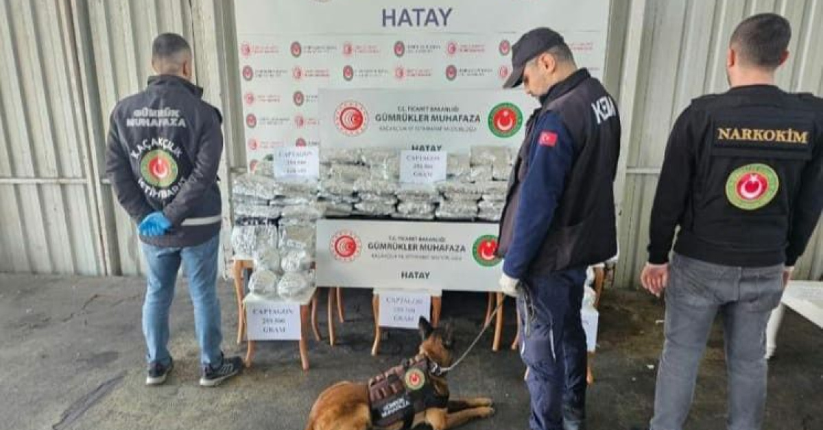 1,4 milyon uyuşturucu hap yakalandı