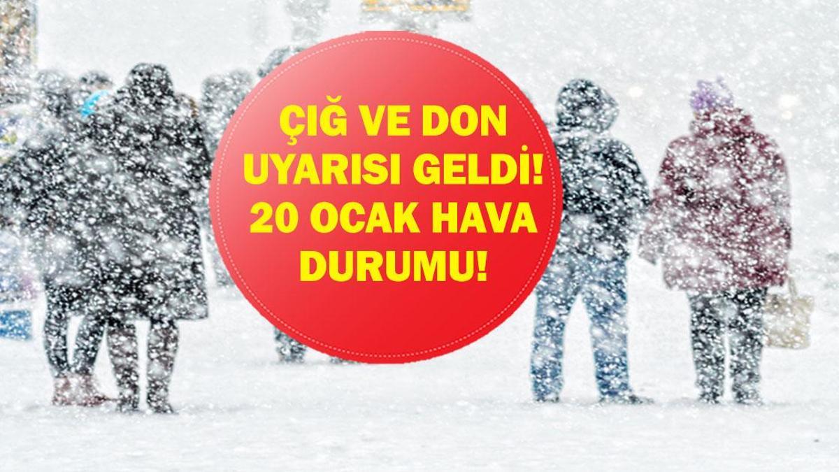 20 Ocak 2026 Hava Durumu: Dondurucu Soğuklar ve Yoğun Kar! Bugün Hava Nasıl Olacak? Meteoroloji’den Kritik Uyarı!