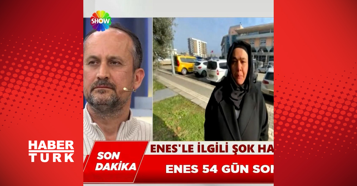54 gündür kayıp olan Enes bulundu