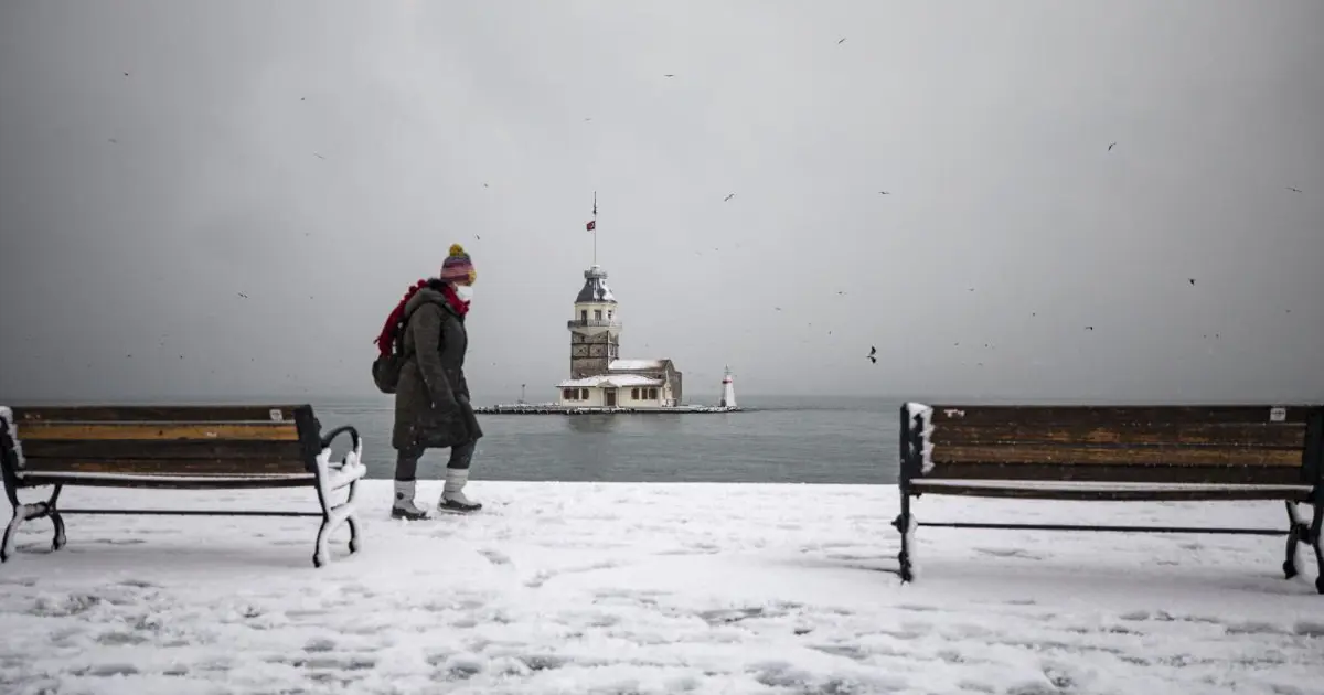 60 ile uyarı yapıldı. İstanbul’a kar geliyor