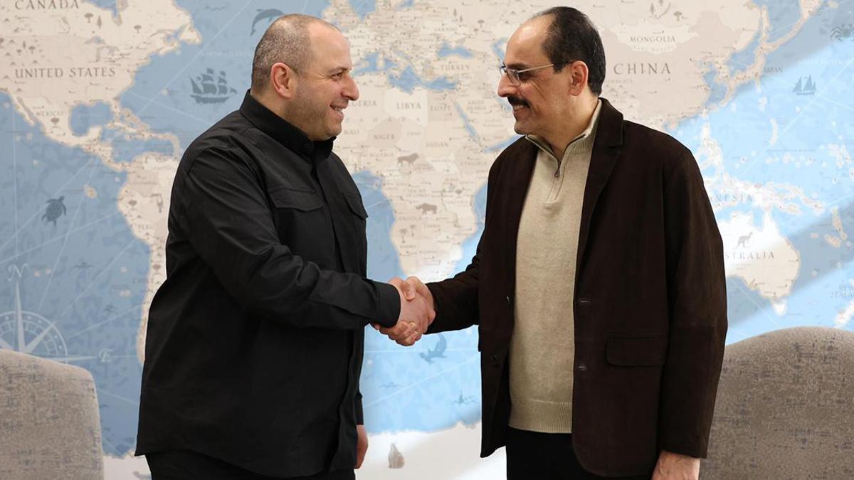 Ankara’da kritik görüşme! MİT Başkanı İbrahim Kalın, Ukrayna Güvenlik Sekreteri Umerov ile bir araya geldi
