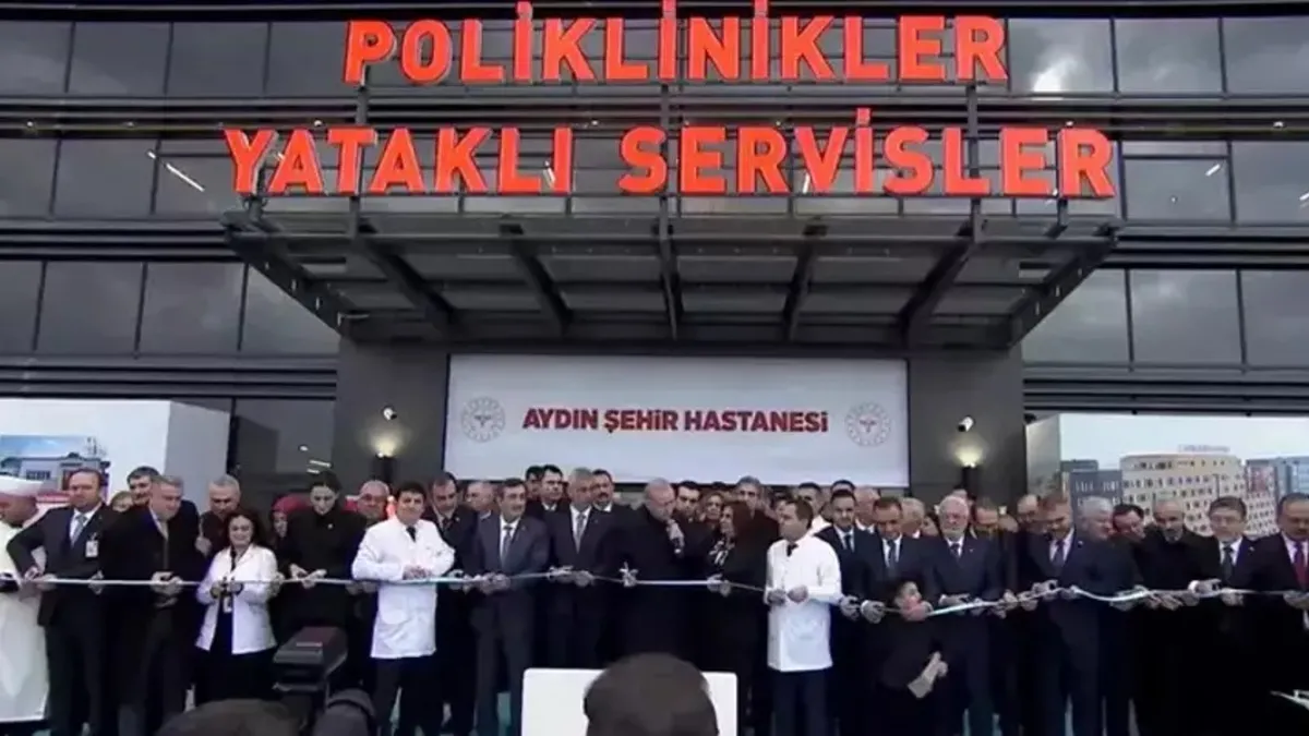 Aydın Şehir Hastanesi açıldı! Başkan Erdoğan müjdeyi verdi: Eğitim ve araştırma hastanesi olacak
