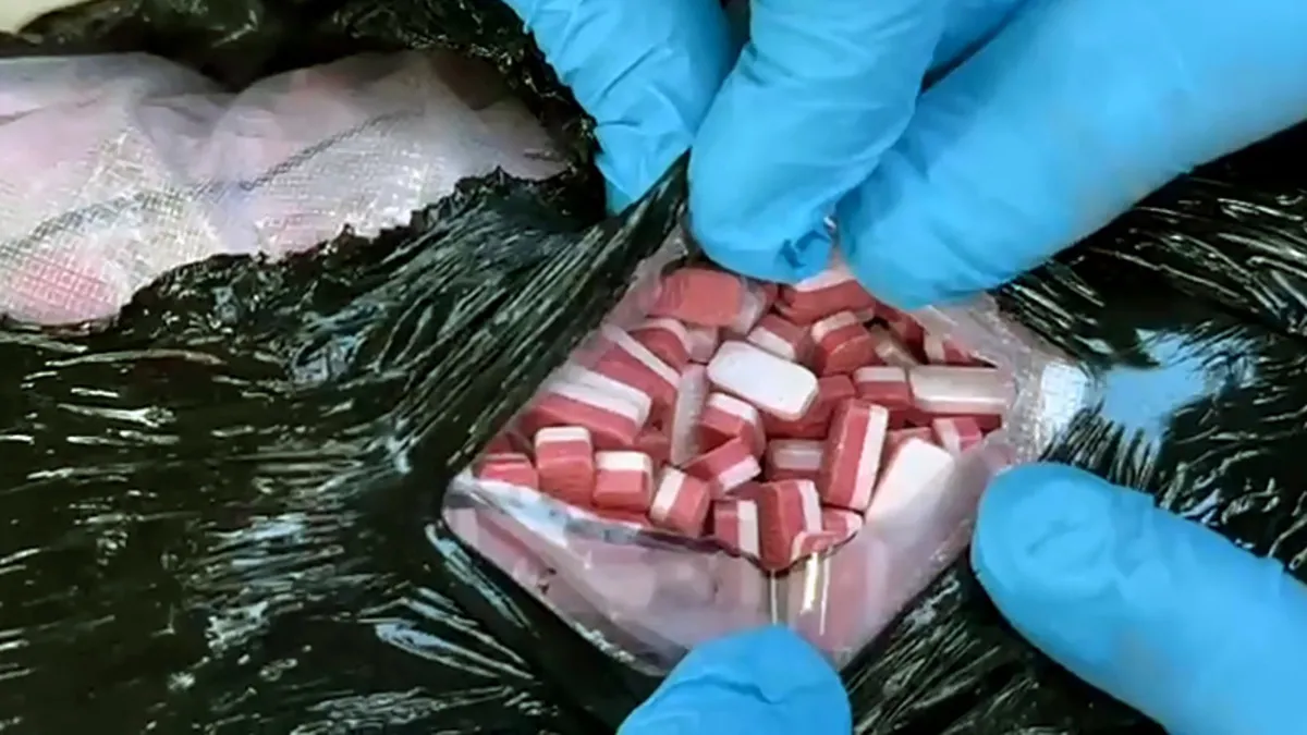 Baba ziyareti masalı! Bagajdan 66 bin hap fışkırdı