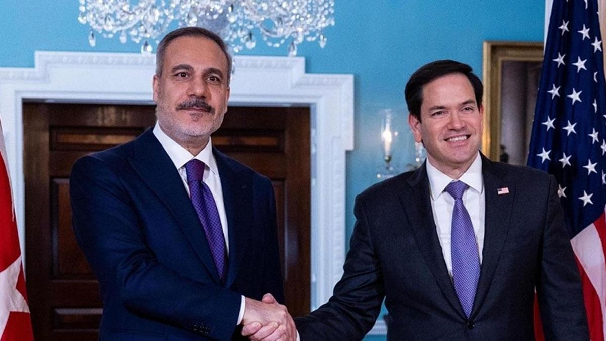 Bakan Fidan, ABD’li mevkidaşı Rubio ile Suriye’deki durumu görüştü