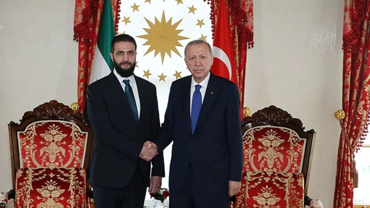 Başkan Erdoğan’dan Ahmed Şara ile görüşme! Gündem Suriye’nin istikrarı ve güvenliği