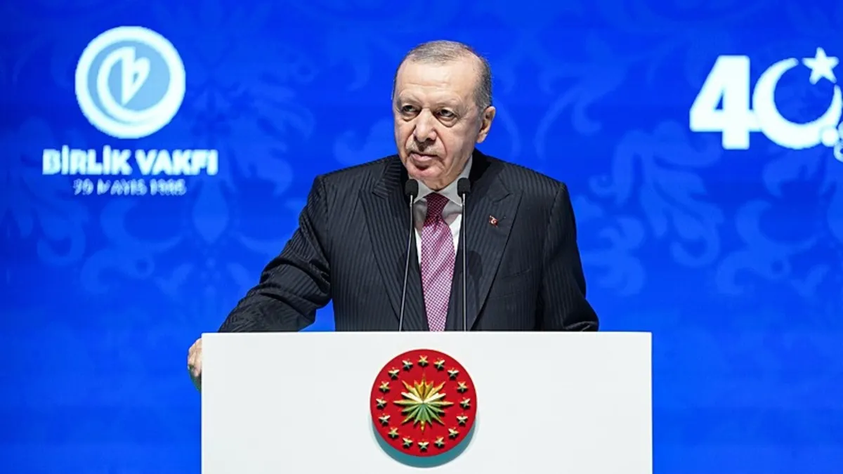 Başkan Erdoğan’dan muhalefete eleştiri: Rüşvetsiz selam dahi almayan bir avuç rant şebekesi