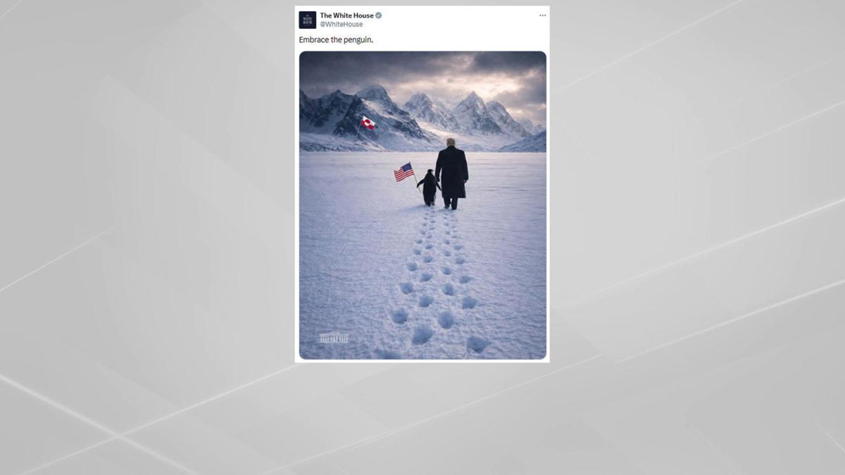 Beyaz Saray’ın Grönland göndermeli paylaşımı alay konusu oldu