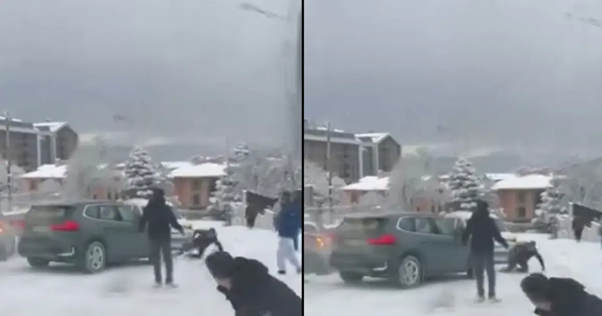 Bursa’da kayan araç vatandaşların arasına daldı