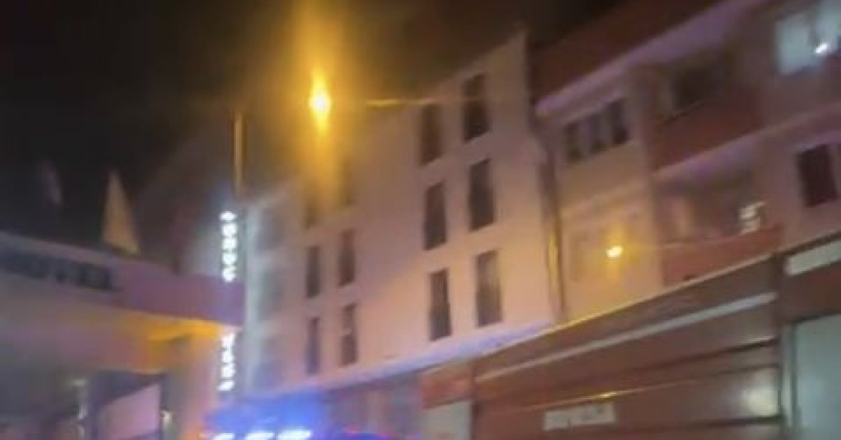 Bursa’da otel yangını: Mahsur kalanlar var