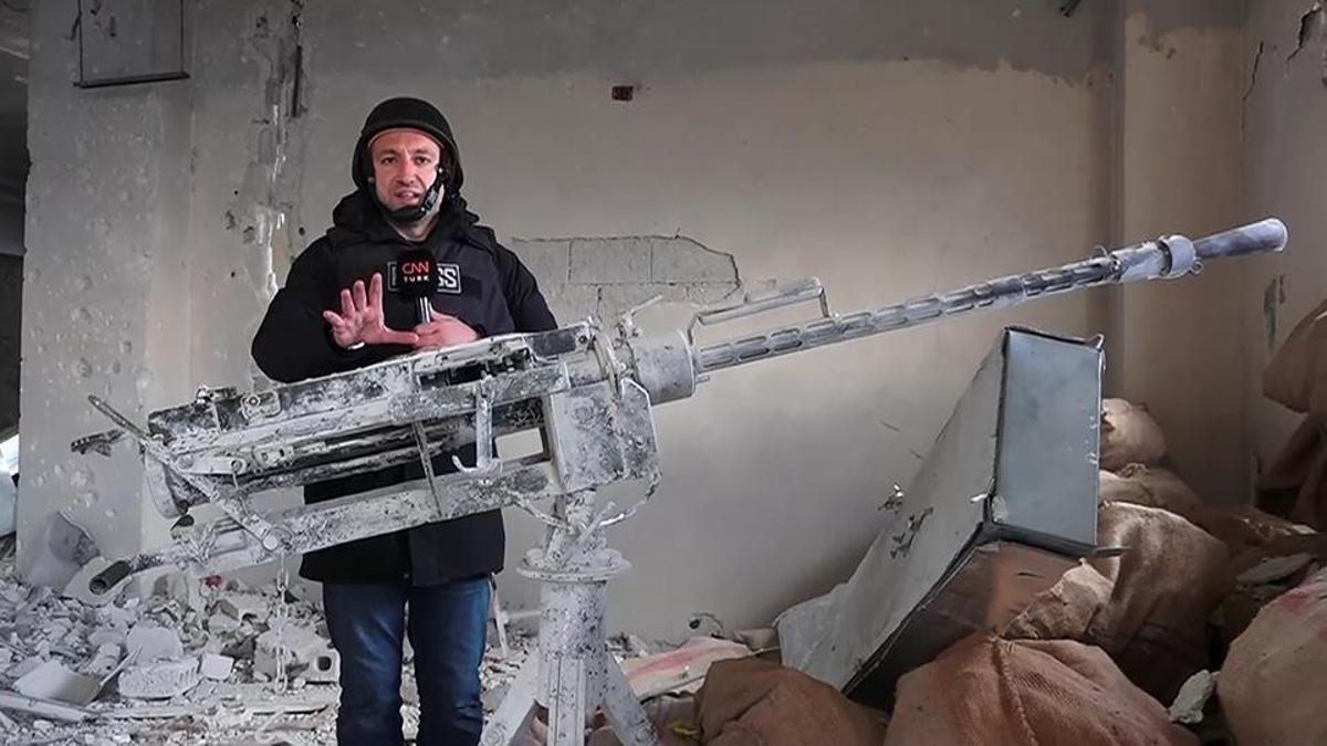 CNN TÜRK, YPG’nin 10 katlı karargahında: Silahlar etkisiz hale getirildi