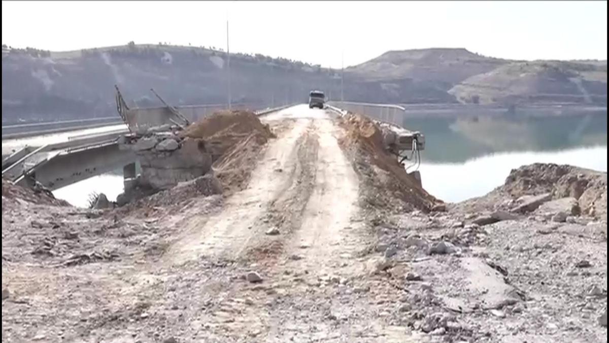 CNN TÜRK bölgede | Karakozak’ta kritik gelişme: Köprü patlatıldı, bölge kontrol altına alındı