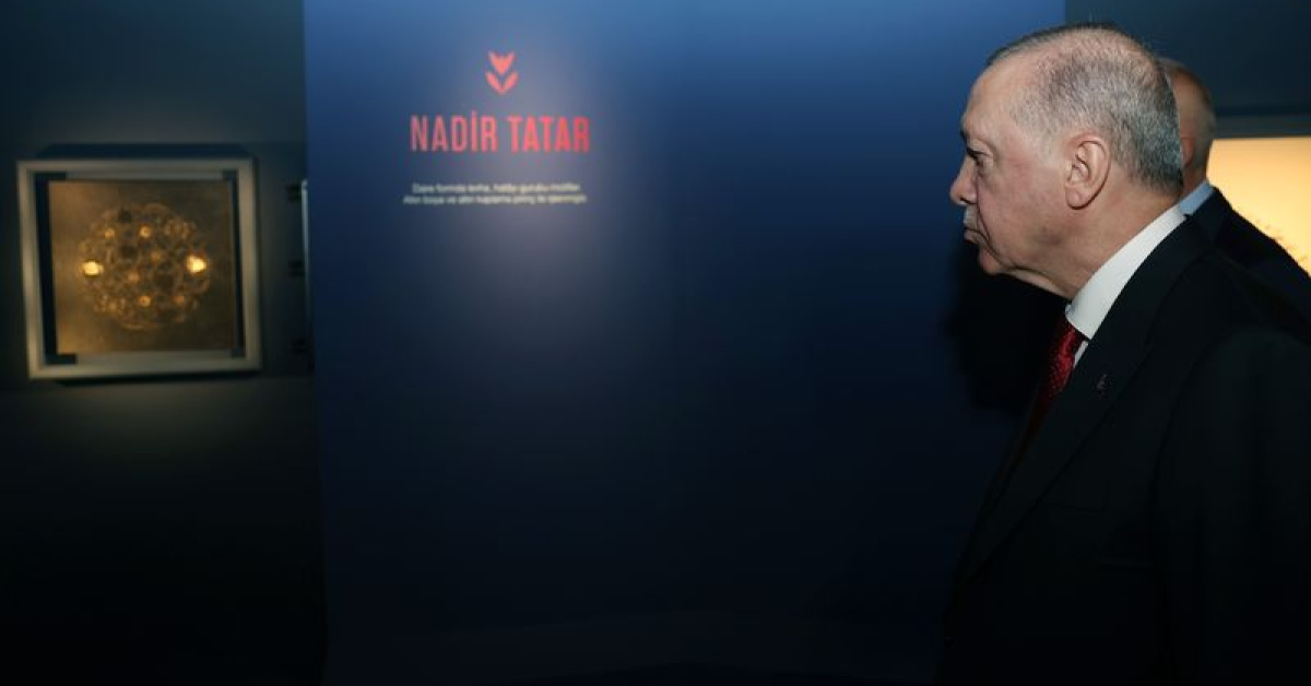 Cumhurbaşkanı Erdoğan sergi açtı