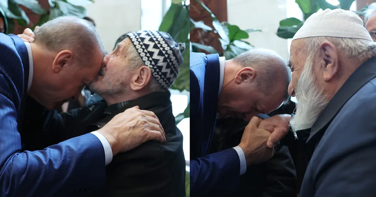 Cumhurbaşkanı Erdoğan’a MYK öncesi sürpriz ziyaret