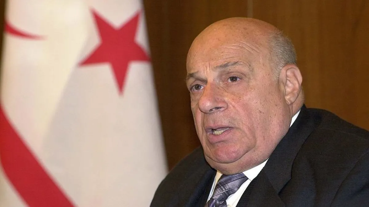 Dışişleri’nden Rauf Denktaş’a anma mesajı!