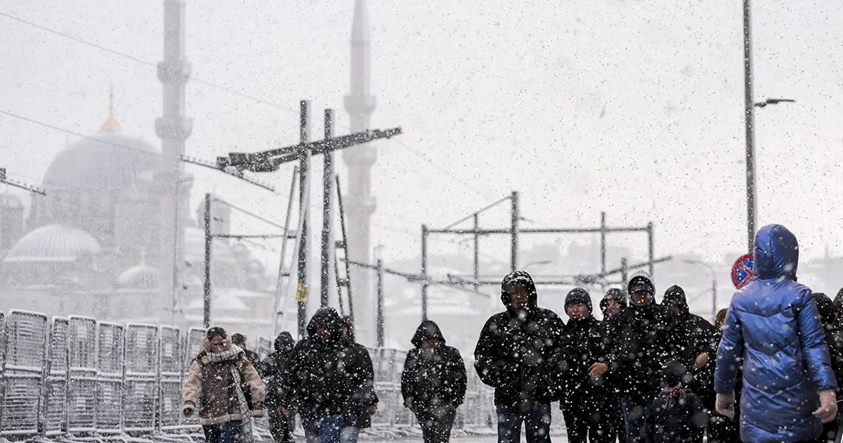 Dondurucu soğuk ve çığ uyarısı