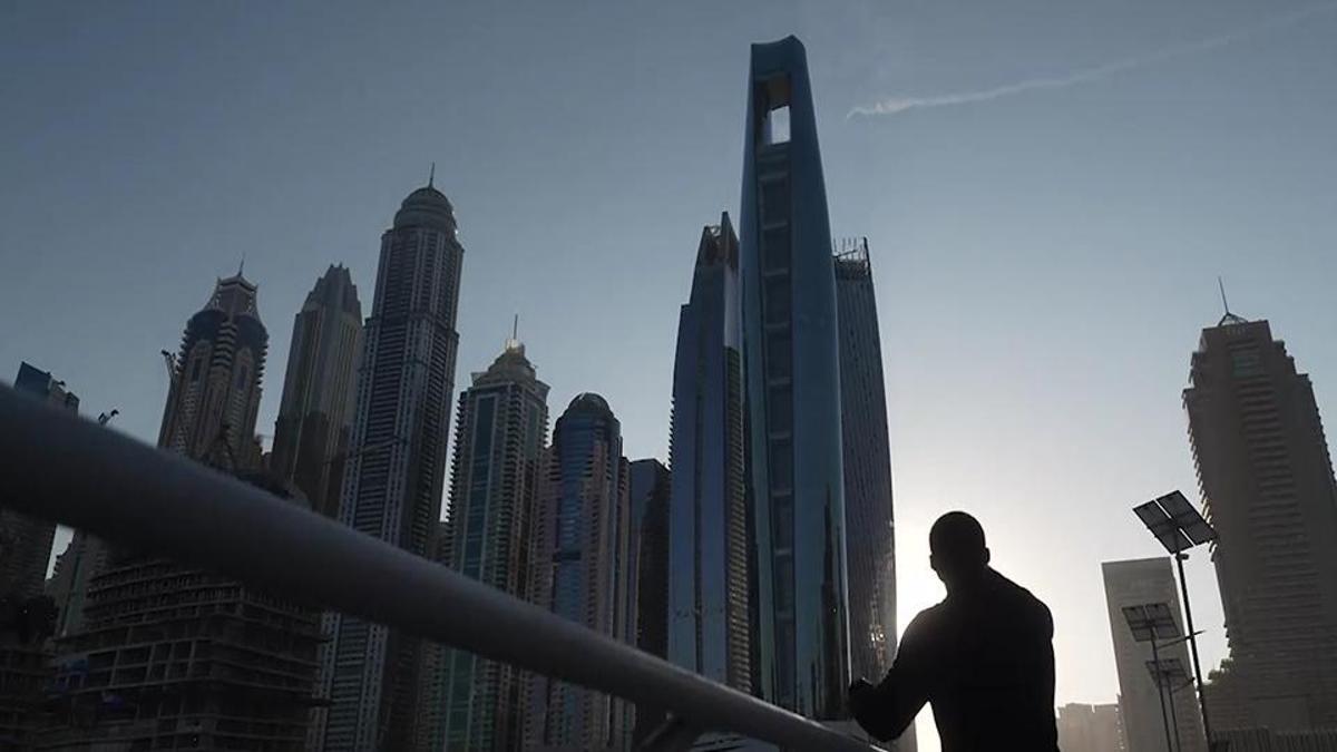 Dubai’de nefes kesen gök dalışı