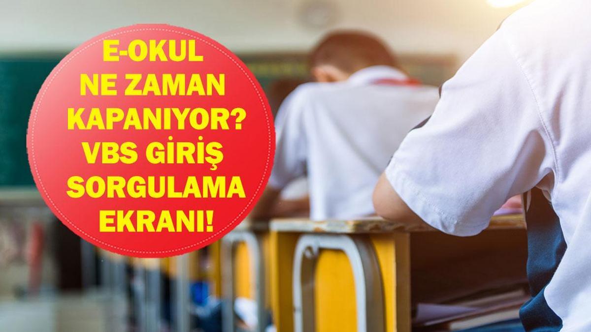 E OKUL NE ZAMAN KAPANIYOR 2026: e-Okul VBS Üzerinden Birinci Dönem Bilgileri Nasıl Kontrol Edilir? İşte e-Okul VBS Üzerinden Not ve Devamsızlık Sorgulama