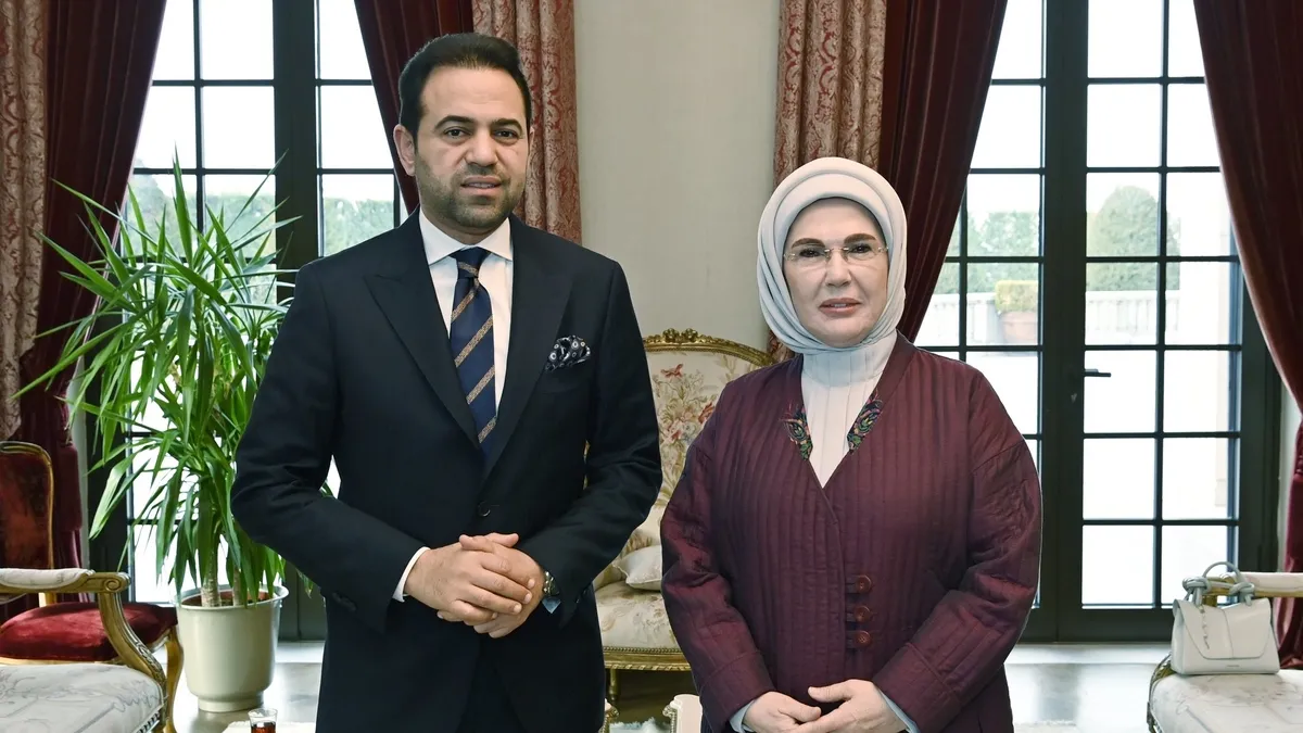 Emine Erdoğan, Abdelsalam ile bir araya geldi