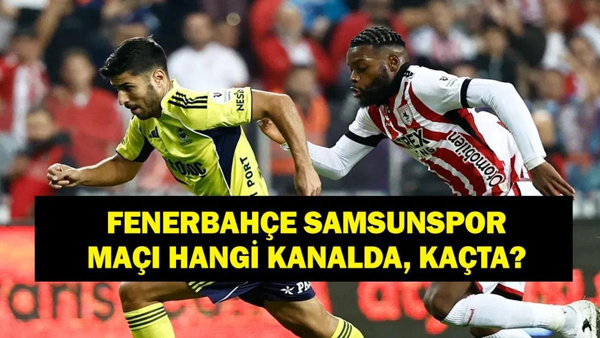 FENERBAHÇE SAMSUNSPOR MAÇI HANGİ KANALDA? Süper Kupa Yarı Final Fenerbahçe Samsunspor Maçı Saat Kaçta? Musaba Oynayacak Mı? İşte Maç Kadrosu…