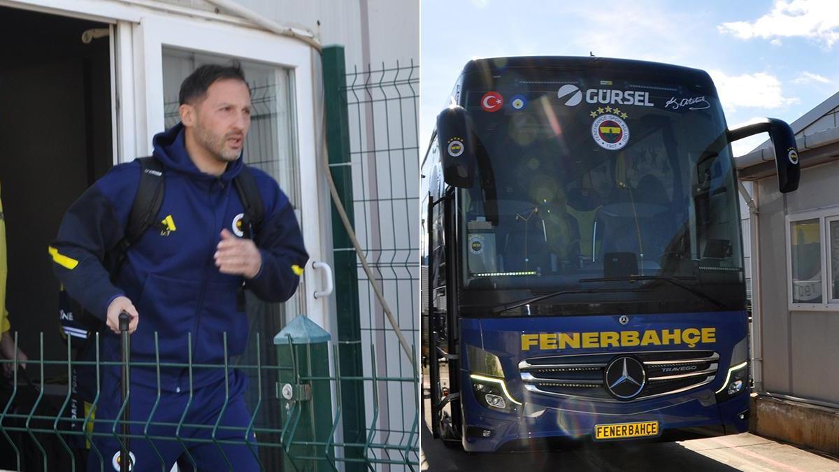 Fenerbahçe kafilesi, Alanya’dan ayrıldı