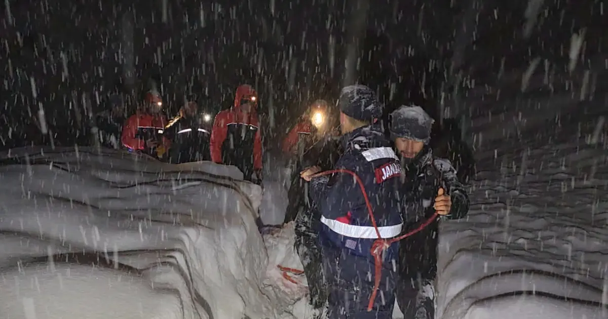 Giresun’da çığ altında kalan çoban hayatını kaybetti