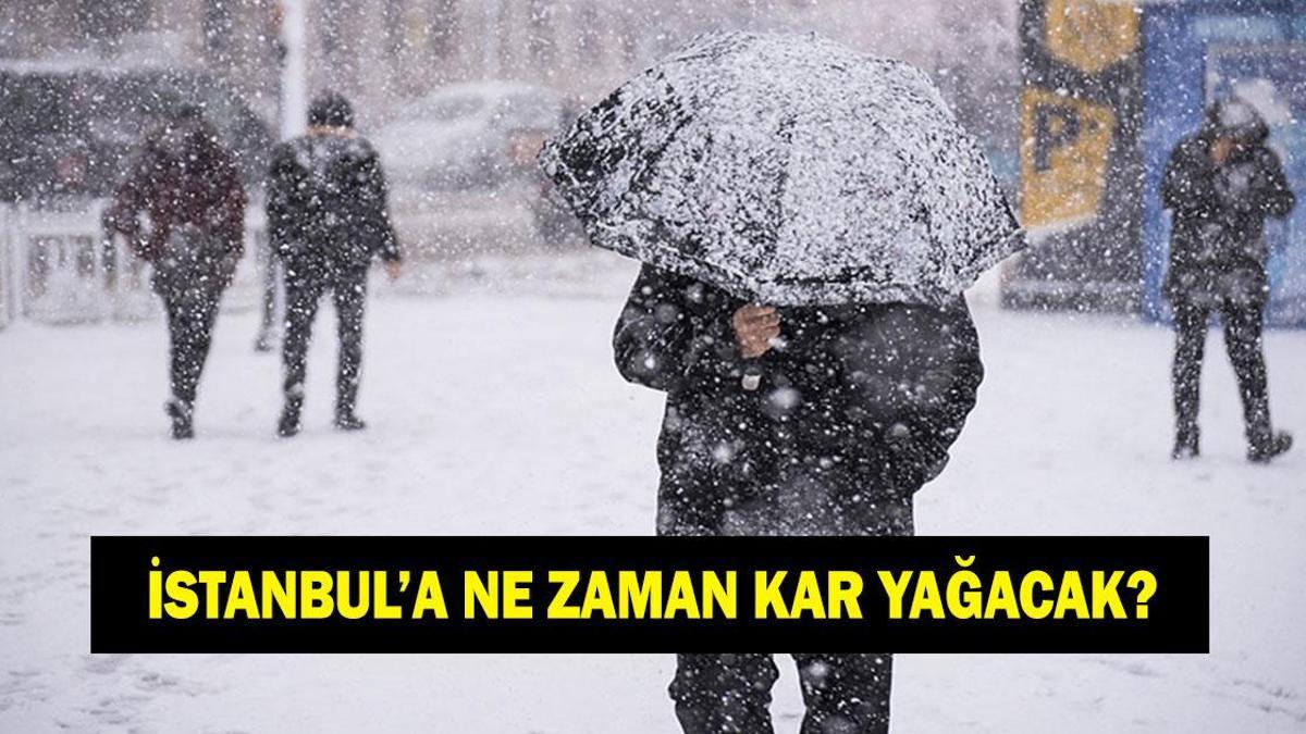 İSTANBUL’A NE ZAMAN KAR YAĞACAK? AKOM uyardı! İstanbul’a ne zaman kar geliyor?