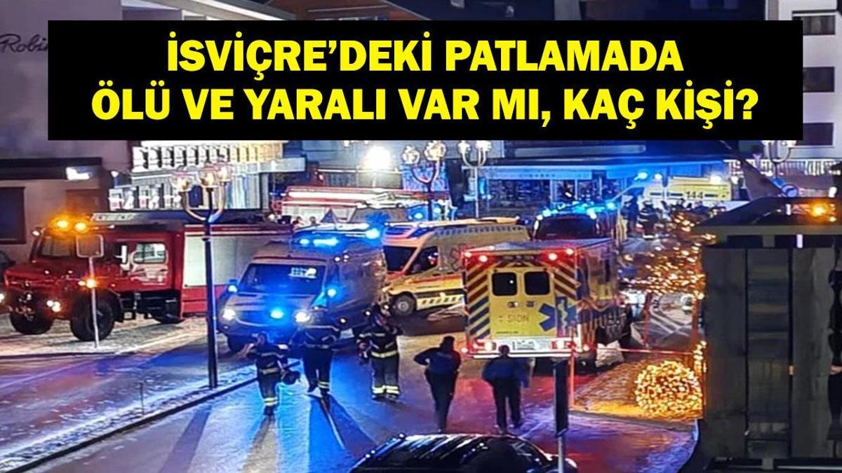 İSVİÇRE PATLAMA SON DAKİKA: İsviçre’deki patlamada ölü yaralı var mı? Patlama neden oldu?