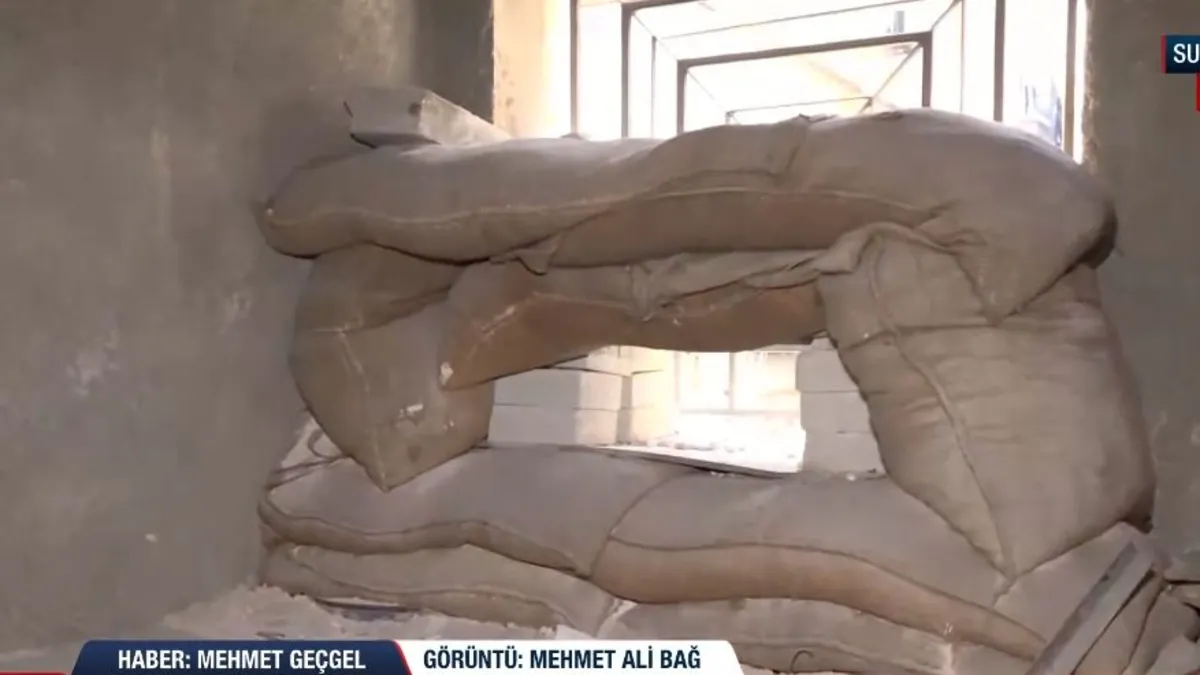 İhanetin yeraltı şehri deşifre oldu: A Haber Halep’teki terör tünellerinde