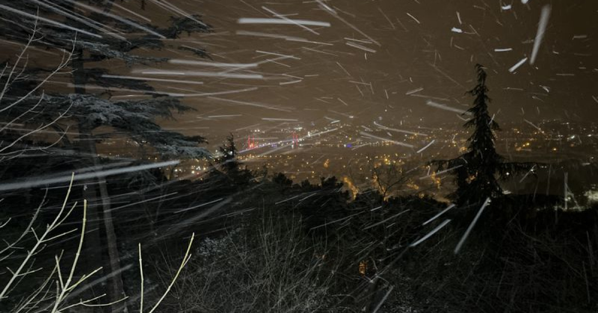 İstanbul’da kar, gece boyunca etkili oldu