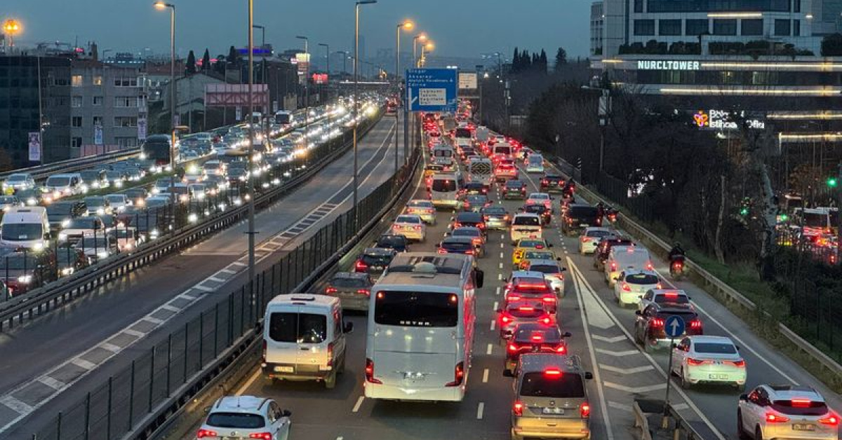 İstanbul’da trafikyüzde 85’e ulaştı
