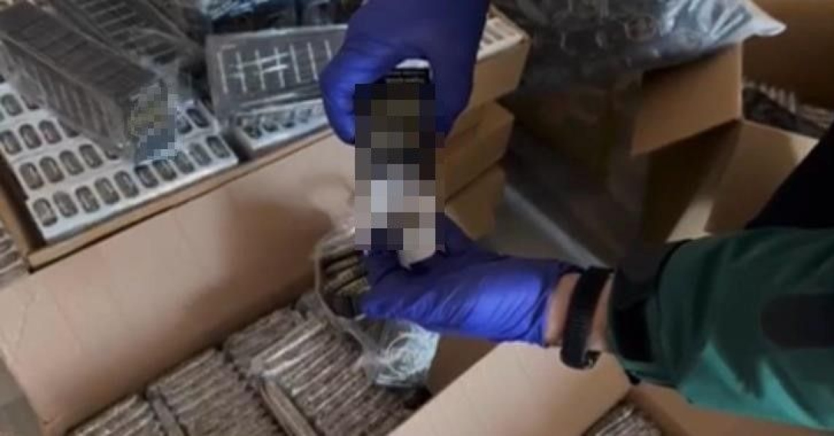 Kayseri’de 523 bin 600 makaron ele geçirildi