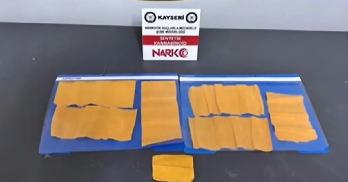 Kayseri’de beze emdirilmiş uyuşturucu madde bulundu: 4 gözaltı