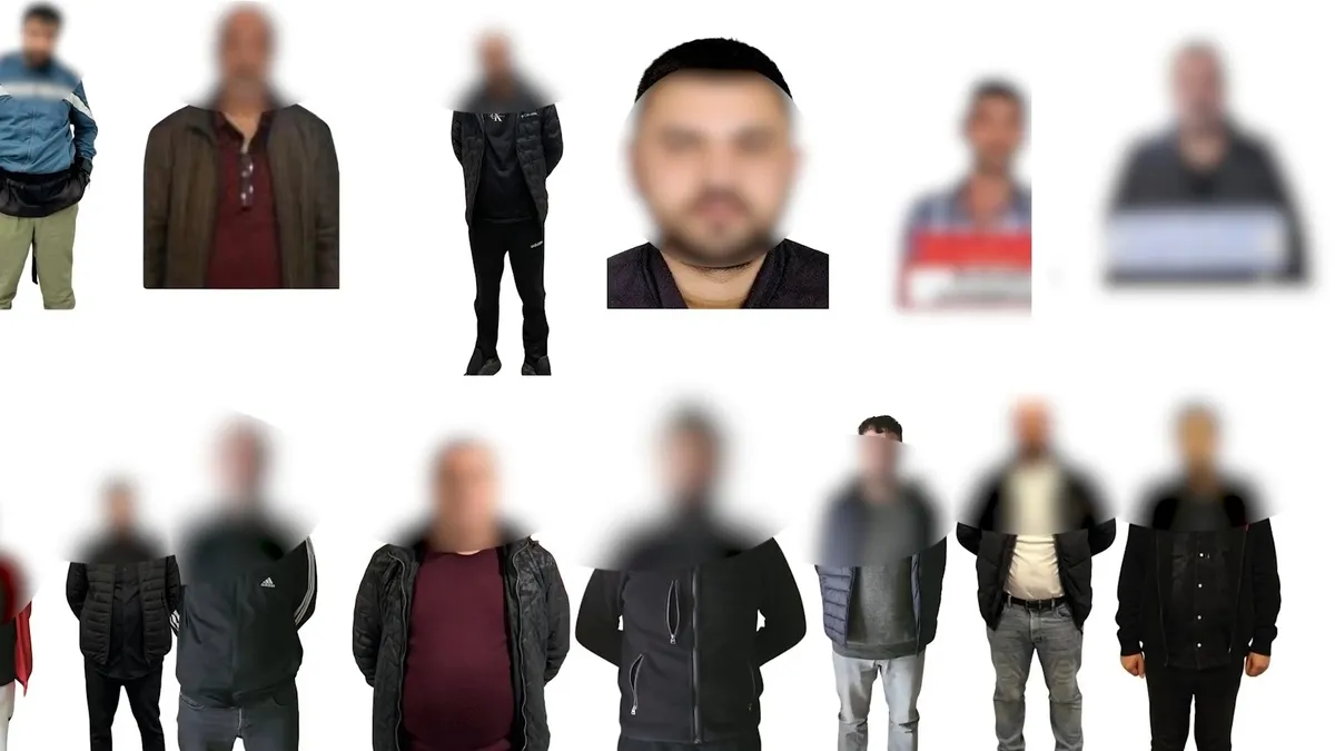 Kırmızı bültenle aranan 13 suçlu Türkiye’ye getirildi: Çirkinler Suç Örgütü yöneticisi de aralarında