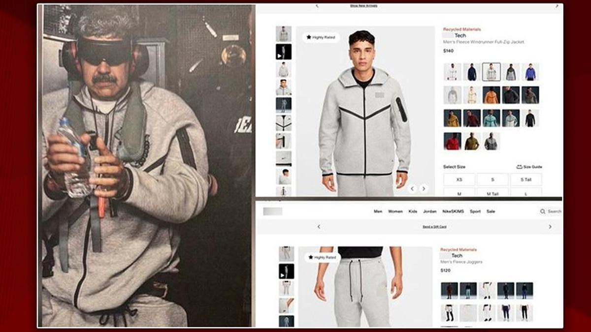 Maduro’nun eşofmanı yok satıyor: Trump’ın paylaştığı o kareden sonra stokları tükendi